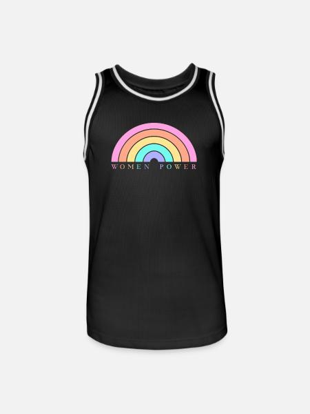 Women Power - Men's Basketball Jersey - black/white