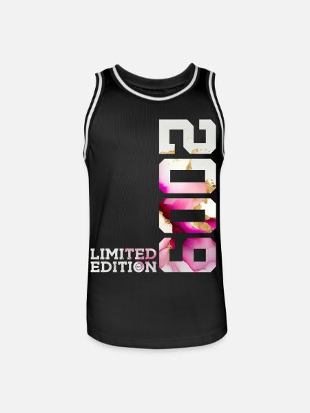 LIMITED EDITION 2009 17TH BIRTHDAY - Men's Basketball Jersey - black/white