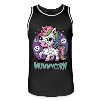 Momiemaïs - Maillot de basket Homme - noir/blanc - Devant - AI Model Male 185 dark (185cm)