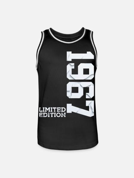 59TH BIRTHDAY LIMITED EDITION 1967 - Men's Basketball Jersey - black/white