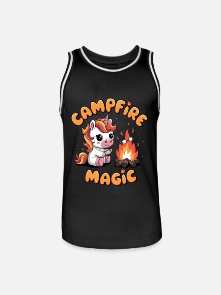 Campfire Magic - Men's Basketball Jersey -