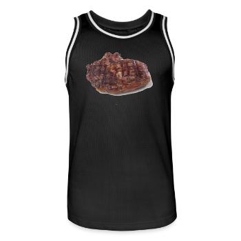 Steak - Maillot de basket Homme - noir/blanc - Devant - AI Model Male 185 dark (185cm)