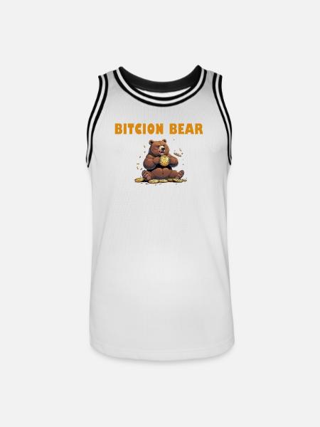 Bitcoin Bär  - Männer Basketball-Trikot - 