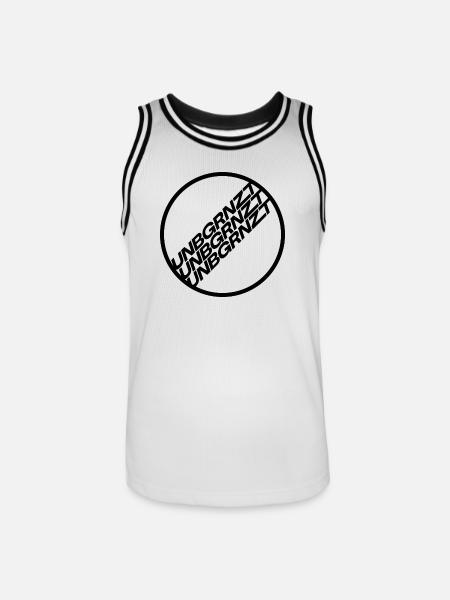 UNBGRNZT 2025 - Men's Basketball Jersey - white/black