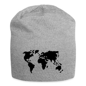 Welt - Jersey-Beanie - Grau meliert - Vorne