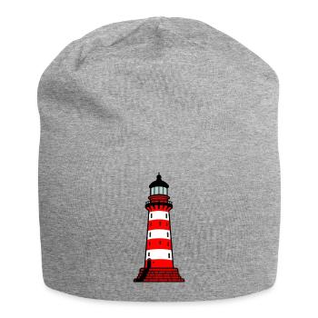 Lighthouse - Jersey Beanie - heather grey - Front