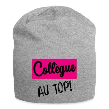 KOLLEGE - Jersey-Beanie - Grau meliert - Vorne