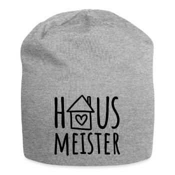 Hausmeister - Jersey-Beanie - Grau meliert - Vorne