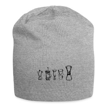 Alternative Coffee - Jersey Beanie - heather grey - Front