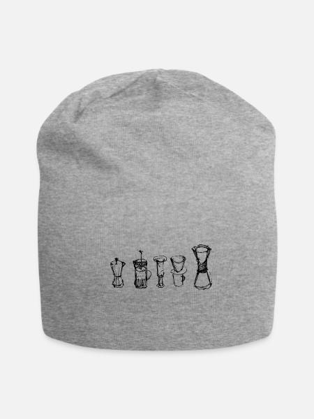 Alternative Coffee - Jersey Beanie - heather grey