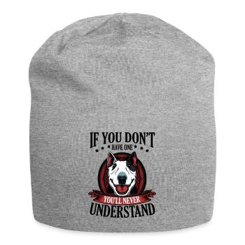 Bull Terrier - Jersey Beanie - heather grey - Front