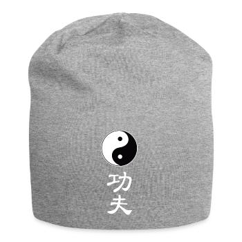 tao kung fu - Jersey-Beanie - Grau meliert - Vorne
