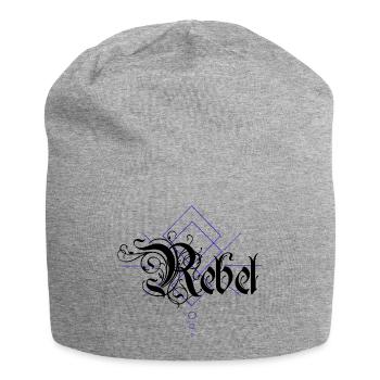 Rebel - Jersey Beanie - heather grey - Front