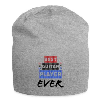 Bester Gitarrist aller Zeiten - Jersey-Beanie - Grau meliert - Vorne
