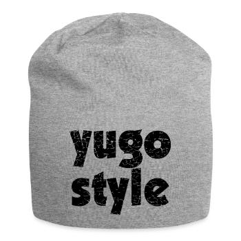 yugo style - united style of Balkan - Jersey Beanie - heather grey - Front
