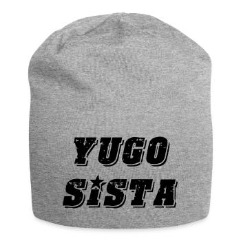 Yugo sista - united style of Balkan - Jersey Beanie - heather grey - Front