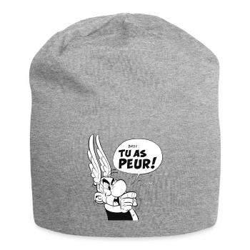 Asterix & Obelix - Asterix 'You're scared!' - Jersey Beanie - heather grey - Front