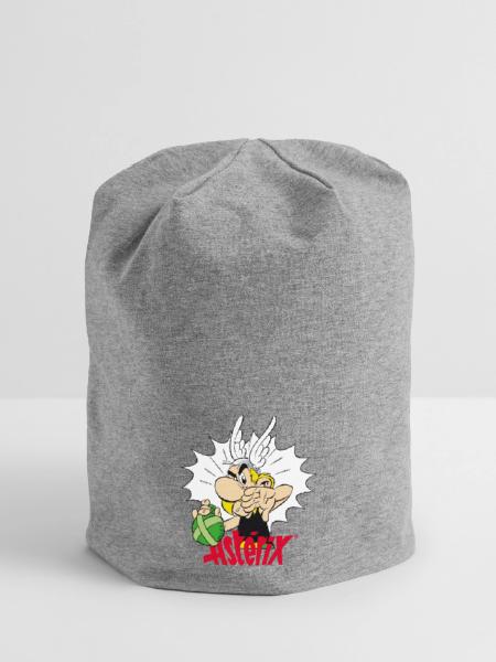 Asterix & Obelix Weg Von Meinem Zaubertrank - Jersey-Beanie - Grau meliert - Vorne