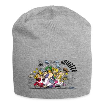 Asterix & Obelix Schlägerei - Jersey-Beanie - Grau meliert - Vorne