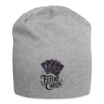 The Future Is In The Cards - Jersey Beanie - heather grey - Front