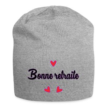 RETIREMENT. RETIREMENT. RETIRED. RETIREMENT - Jersey Beanie - heather grey - Front