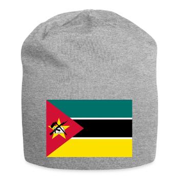 Mosambik - Jersey-Beanie - Grau meliert - Vorne