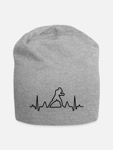 Electro Boxing - Jersey-Beanie - Grau meliert