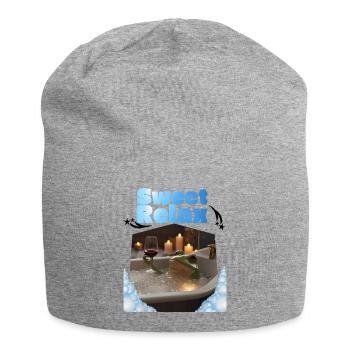 Sweet_Relax_-4500_x_5400_px- - Jersey-Beanie - Grau meliert - Vorne
