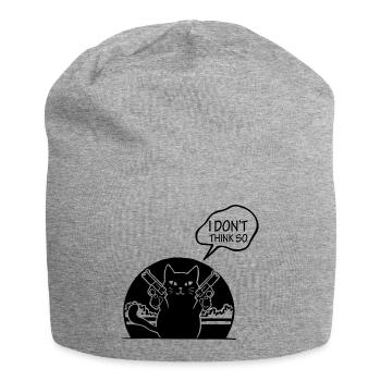 Cat cat - Jersey-Beanie - Grau meliert - Vorne