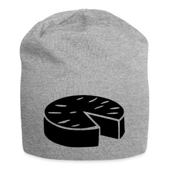 T-Shirt Humor Käse Camembert lustiges Geschenk - Jersey-Beanie - Grau meliert - Vorne