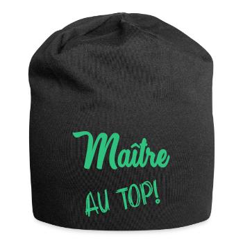 MASTER - Jersey Beanie - black - Front
