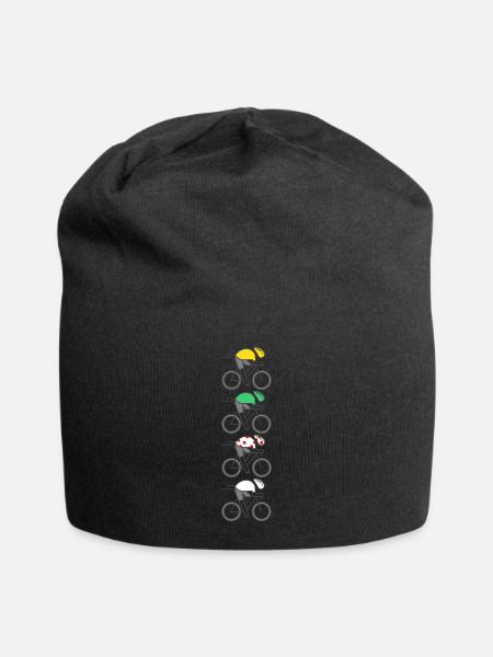 Cycling France Champion Trikot - Jersey-Beanie - Schwarz