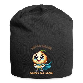 Superhero - Savior of Tears - Jersey Beanie - black - Front