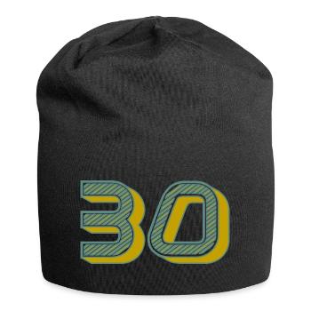 30 - Jersey Beanie - black - Front