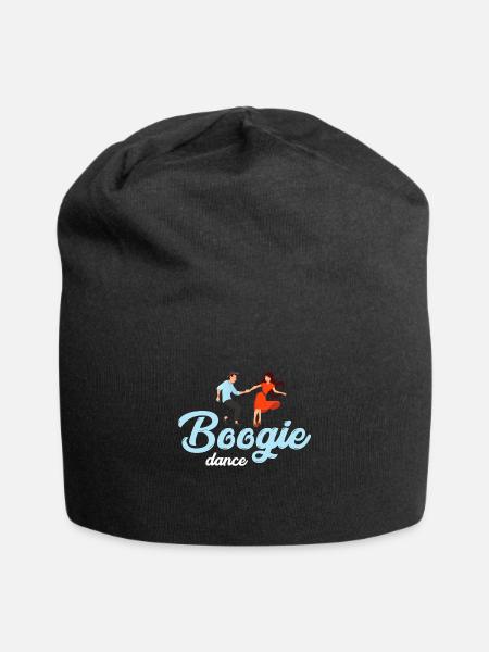 Boogie Woogie Dance - Jersey-Beanie - Schwarz