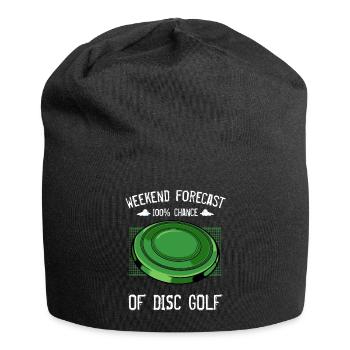 Frisbee - Jersey-Beanie - Schwarz - Vorne