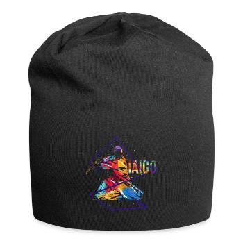 Besonnener Iaido Kata Wettkampf - Jersey-Beanie - Schwarz - Vorne