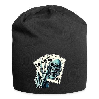 Alien Card Game - Jersey Beanie - black - Front