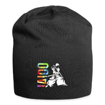 Disziplinierter Iaido Schwertkampf - Jersey-Beanie - Schwarz - Vorne