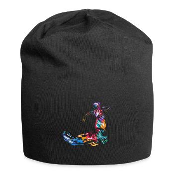 Leidenschaftliche Flamenco Tänzerin - Jersey-Beanie - Schwarz - Vorne