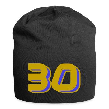 30. 30 YEARS. 30th ANNIVERSARY. 30 YEARS ANNIVERSARY. - Jersey Beanie - black - Front