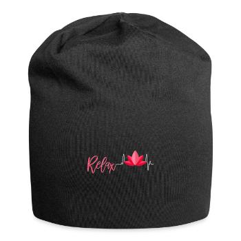 Massage - Bonnet en jersey - noir - Devant