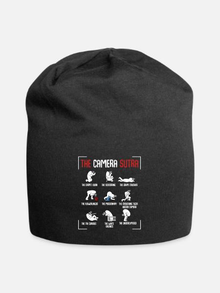 photographer - Jersey Beanie - black