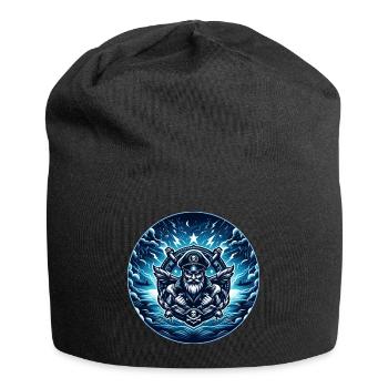 Captain in the Storm Logo - Jersey Beanie - black - Front