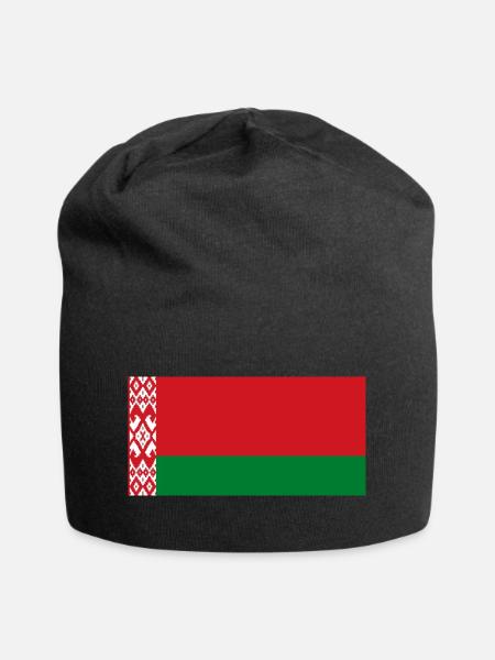 Belarus - Jersey-Beanie - Schwarz