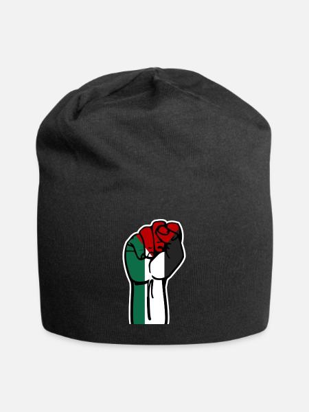 Freies Palästina Revolution - Jersey-Beanie - Schwarz