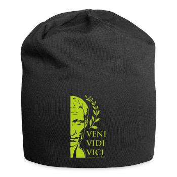 GREEN CAESAR - Jersey Beanie - black - Front
