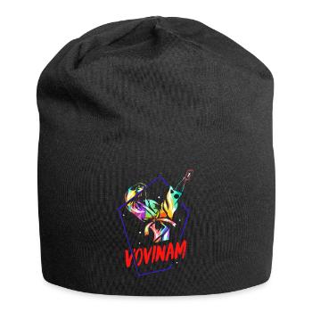 Furchtloser Vovinam Kampfkunst - Jersey-Beanie - Schwarz - Vorne