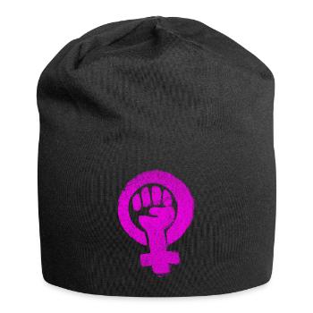 Feminist Emancipation Feminsm Feminism Equality - Jersey Beanie - black - Front