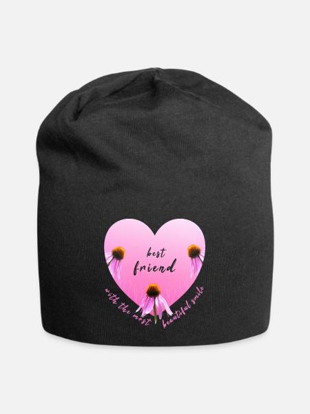 best friend - Jersey-Beanie - Schwarz